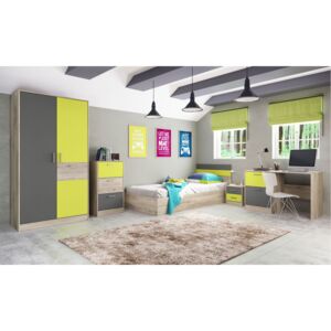 Micasa 5-Piece Bedroom Furniture Set Multicoloured Micasa 5-Piece Bedroom Furniture Set Multicoloured